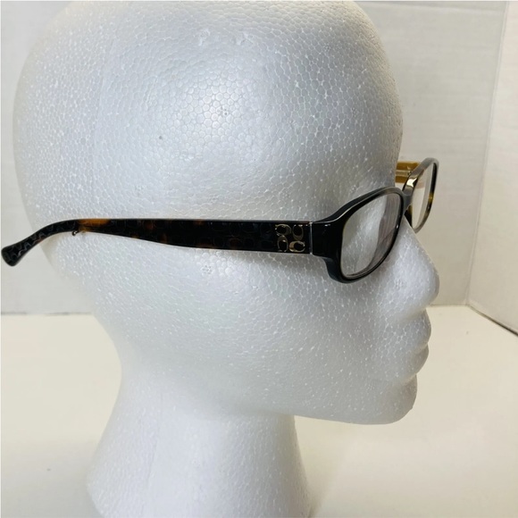 Coach 
HC6001 Emily 
Dark Tortoise (5055) 
Rectangle Acetate 
Women's Eyewear - Picture 3 of 8